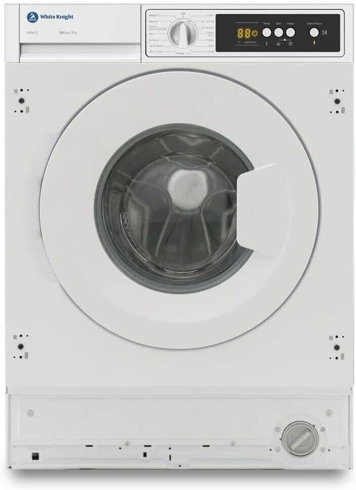 White Knight BIWM148 8Kg 1400Spin IntegratedWashing Machine HW180590
