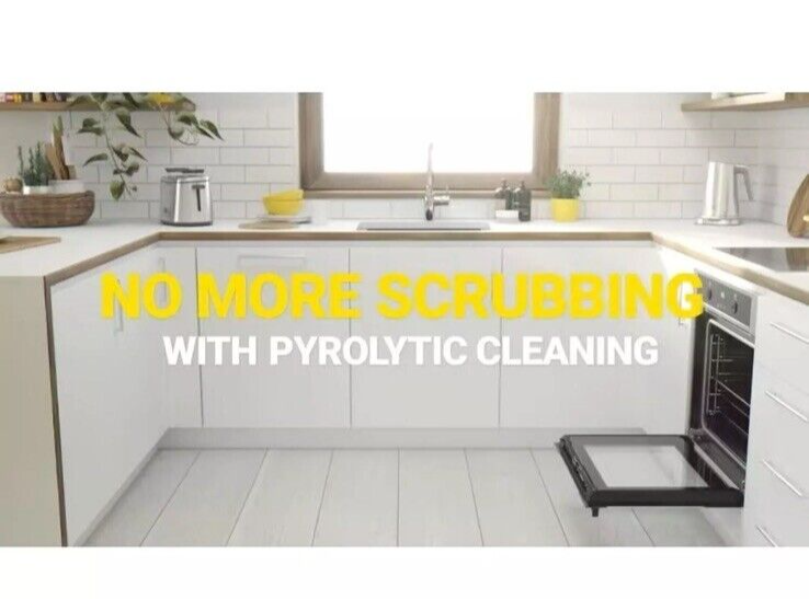 Zanussi ZOPNX6K2 Electric Single Oven with Pyrolytic Self Cleaning in Black - A+ Rated no more scrubbing with pyrolytic self cleaning graphic