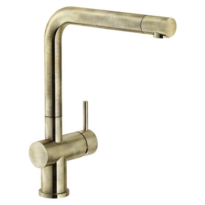Franke Active Plus Monobloc Kitchen Sink Mixer Tap in Antique Brass - HW180603 - BLACK FRIDAY PRICE £156.00
