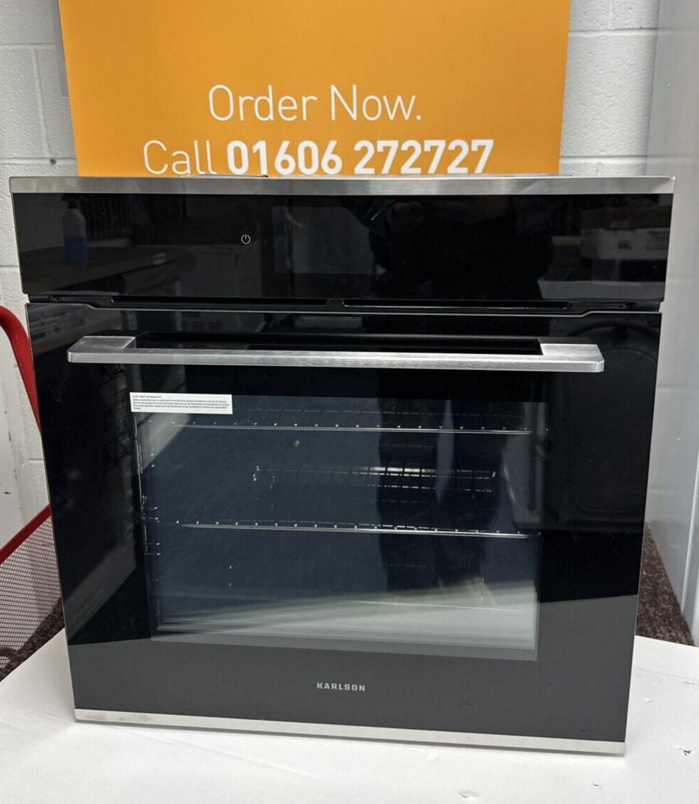 Karlson TFTPYOVSSD Pyrolytic Self Cleaning Electric Single Oven in Black & Stainless Steel - HW181258 - BLACK FRIDAY PRICE £255.20