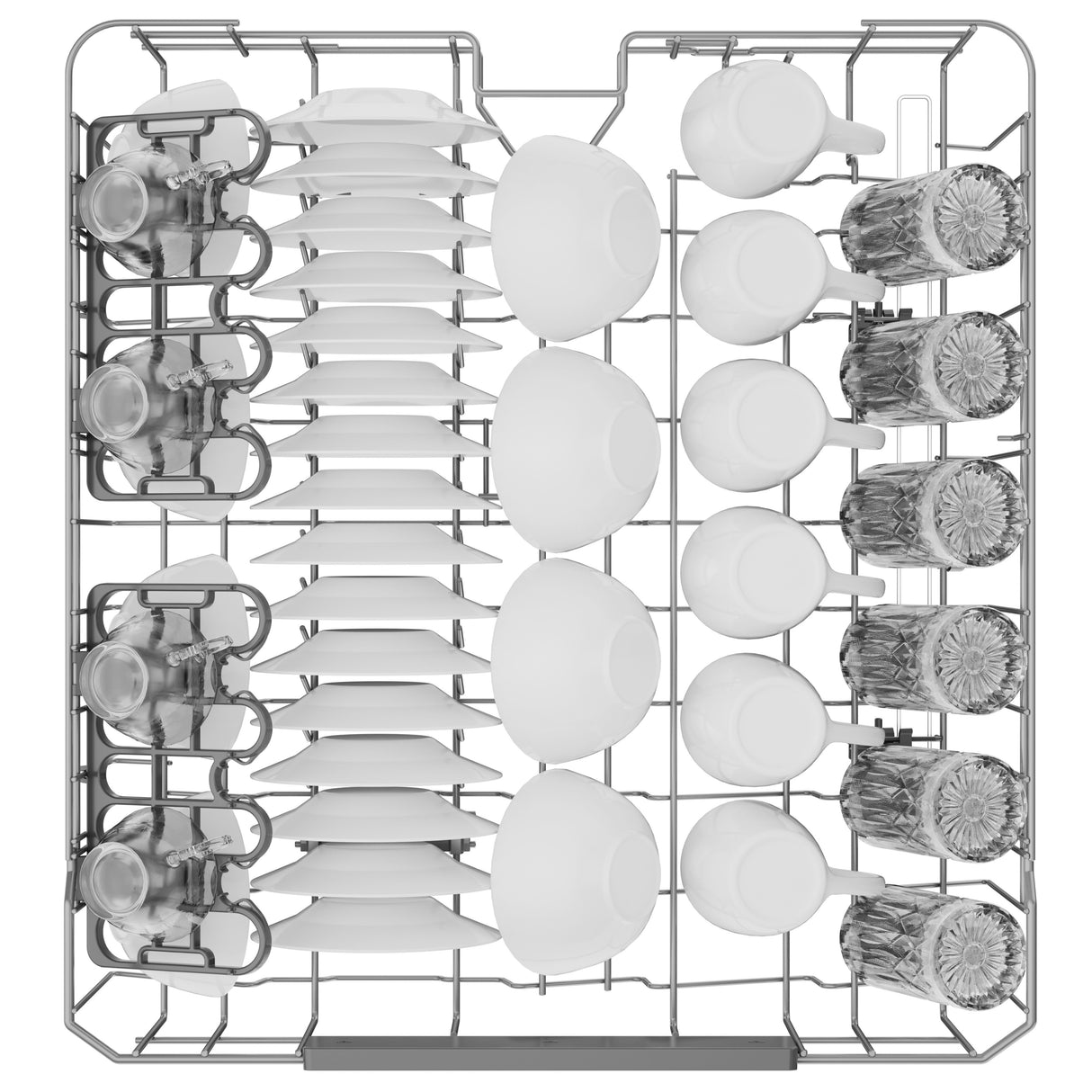 Teknix Series 3 TX3FD618 15 Place Settings Full Size Dishwasher In White- C Rated - POHW0097 **Packed with features normally only found in more expensive dishwashers and a 3 year Warranty**
