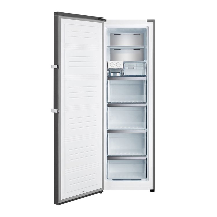 Teknix TH60TNFX 274L Total No Frost Single Door Freezer in Brushed Seel - E Rated - POHW0073 **(Suitable for Garage Use -15°C)**