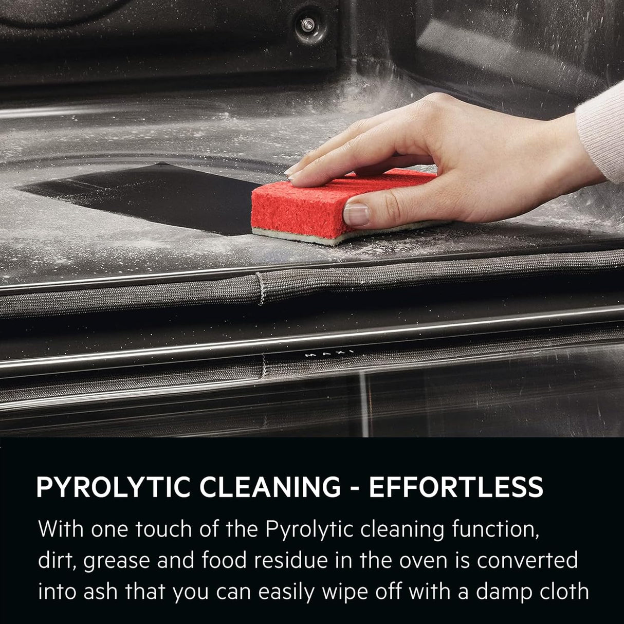 AEG 3000 Series BPX535061M (13) Pyrolytic Self Cleaning 72L Single Oven in Stainless Steel - A+ Rated - HW181713