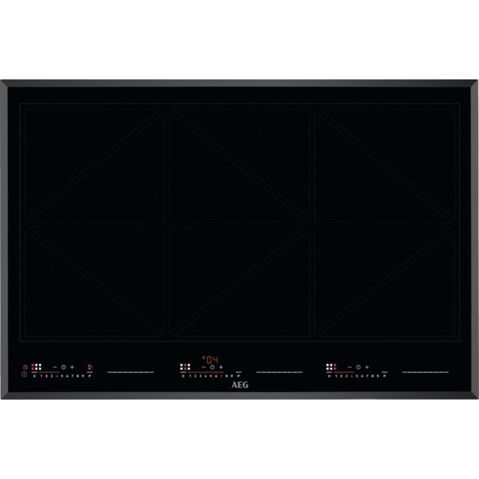 AEG Series 8000 IKK86681FB 80cm TotalFlex Induction Hob in Black - (Tiny Blemish) - HW181747