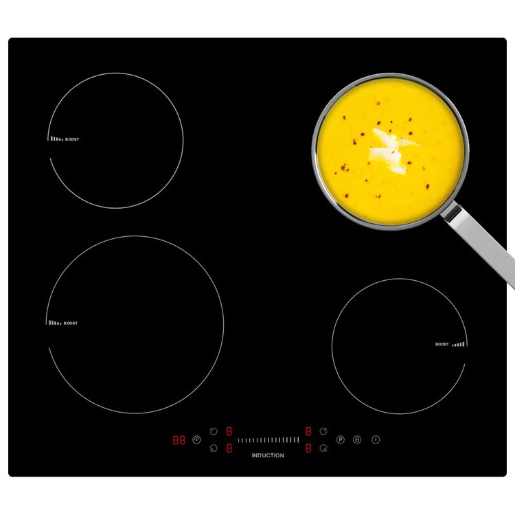 Teknix 60cm Plug in Induction Hob with Touch Control SCIH6PIS from HomeWise