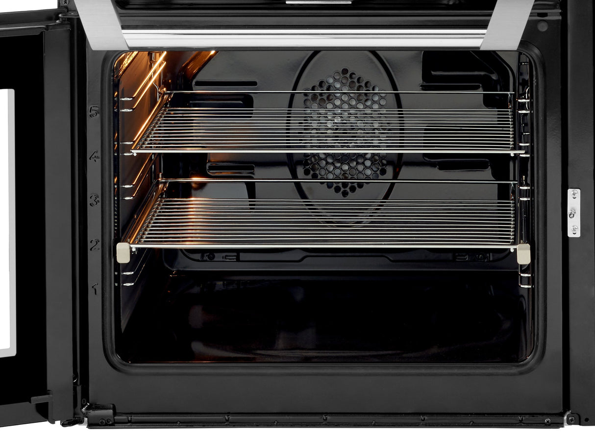 Leisure Cuisinemaster Pro 100cm Duel Fuel Range Cooker in Black PR100F530K from HomeWise