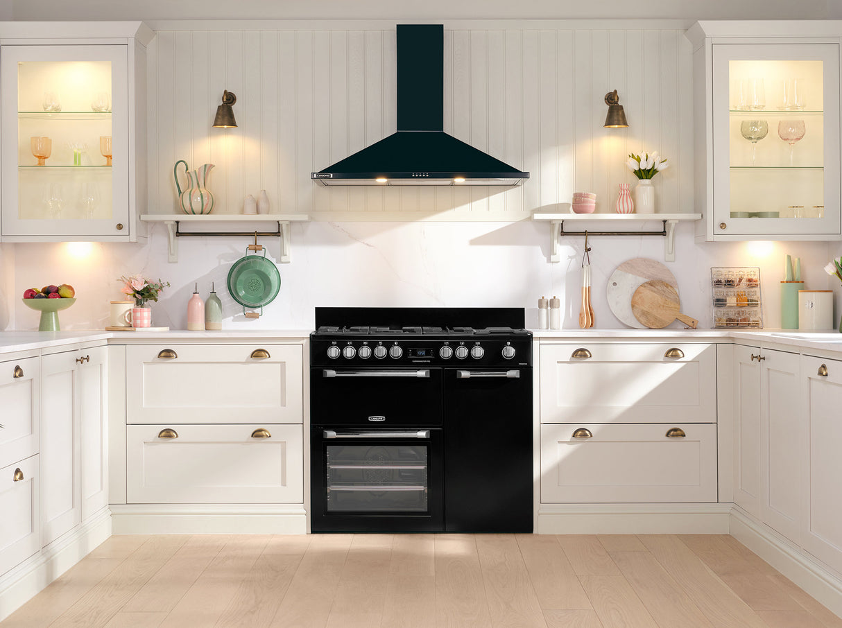 Leisure Cuisinemaster Pro 100cm Duel Fuel Range Cooker in Black PR100F530K from HomeWise
