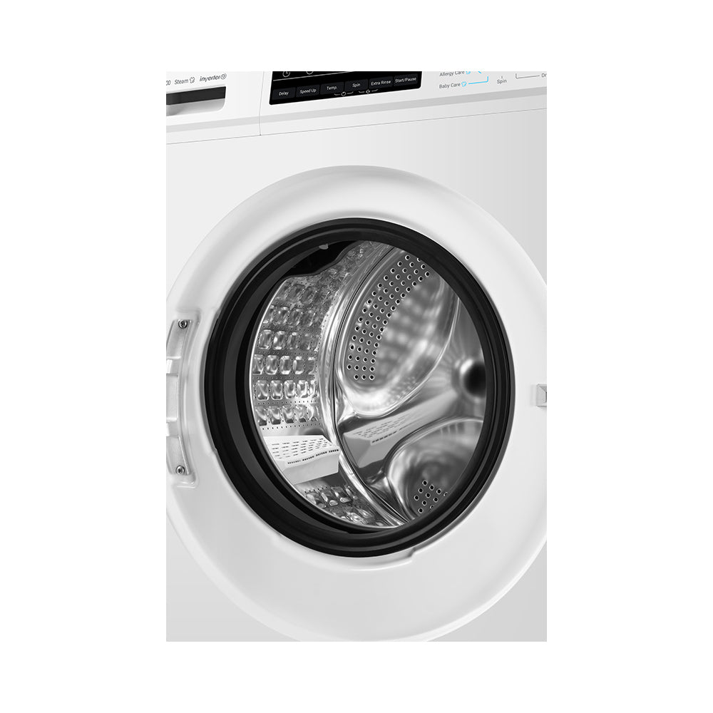 Teknix TK3W1014XW 10KG 1400 Spin Washing Machine in White  - A Rated - 3 Year Warranty - POHW0100