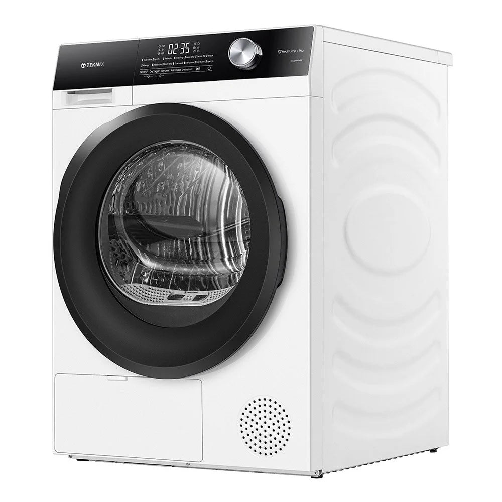 Teknik TK5HP9HW 9KG 5 Series Heat Pump Dryer in White - A++ Rated - 5 Year Guarantee - POHW0136