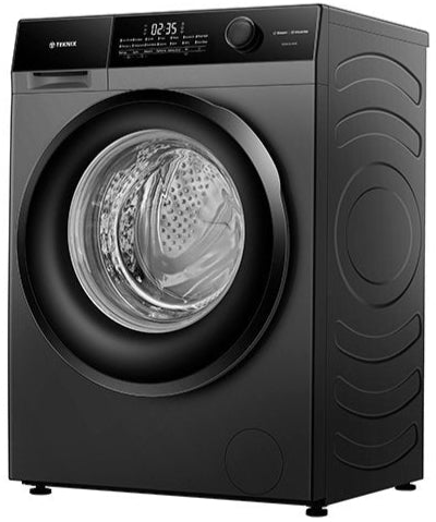 Teknix TK5W1214HS 12KG 1400 Spin Washing Machine in Titanium - A Rated - 5 Year Warranty - POHW0105