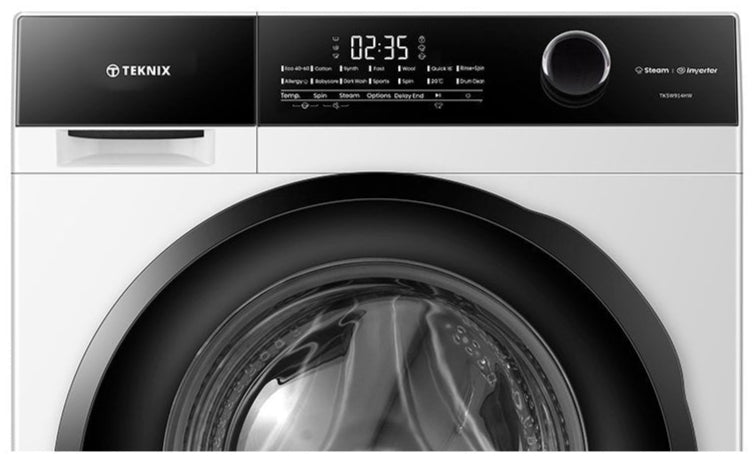 Teknix TK5W914HW 9KG 1400 Spin Washing Machine in White - A Rated - 5 Year Warranty - POHW0103