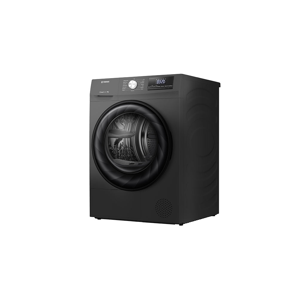 Teknix TKHP8HS 8KG Heat Pump Dryer in Titanium - A++ Rated - POHW0112