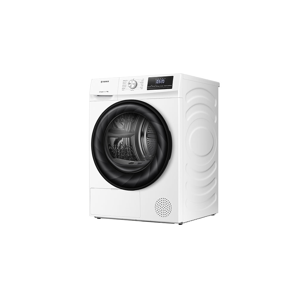Teknix TKHP8HW 8KG Heat Pump Dryer in White - A++ Rated - POHW0111