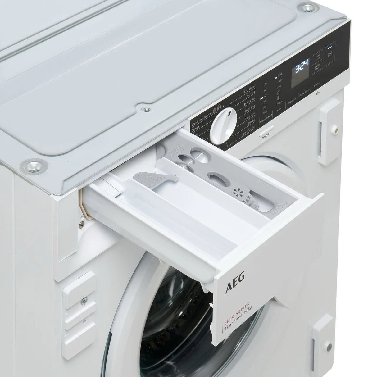 AEG LFX6G843BI 8KG 1400 Spin Machine in White - (Graded Dented) - HW181766