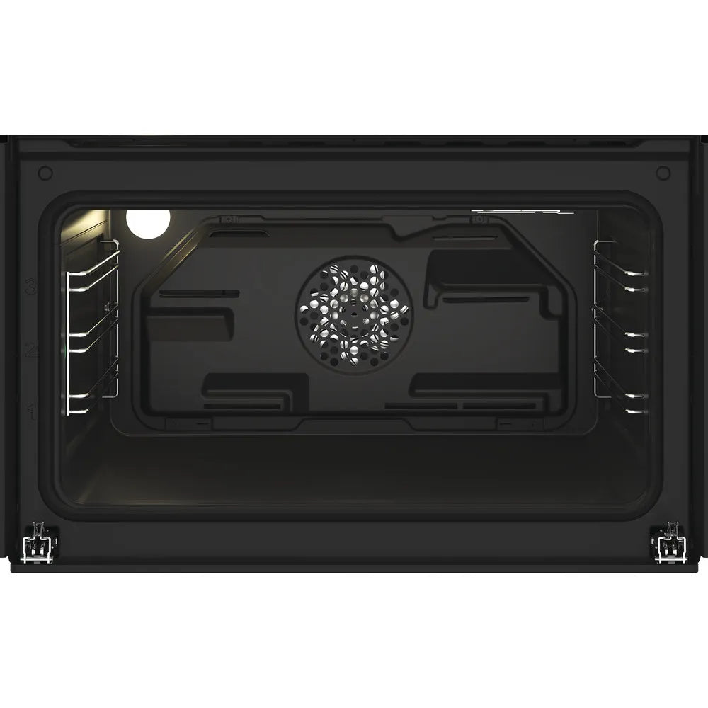 Hotpoint DUH 10D B 72cm Built Under Double Oven with Enamel Liners in Black - A/A Rated - HW181731