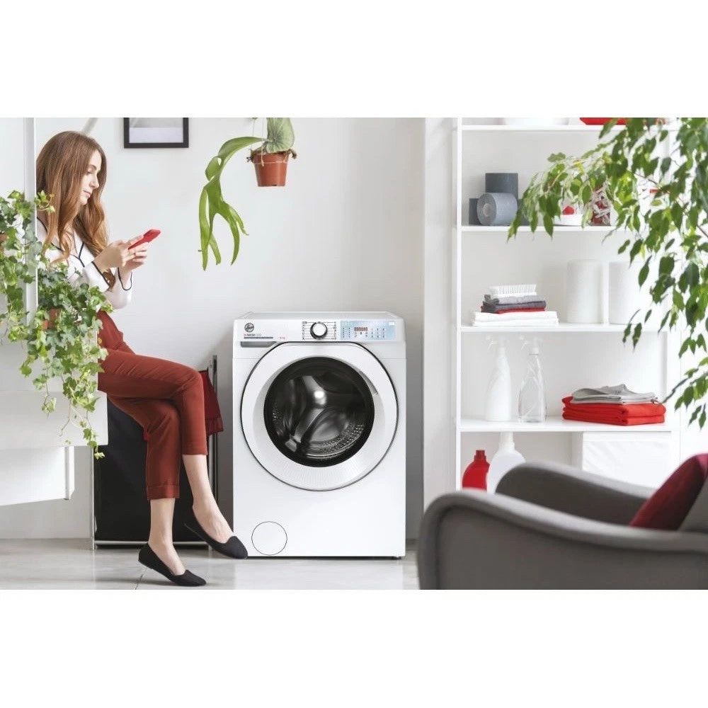Hoover HWB 410AMC/1-80 10kg 1400 Spin Washing Machine in White - HW181756