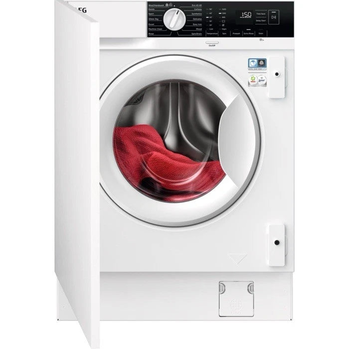 AEG LFX6G843BI 8KG 1400 Spin Machine in White - (Graded Dented) - HW181766