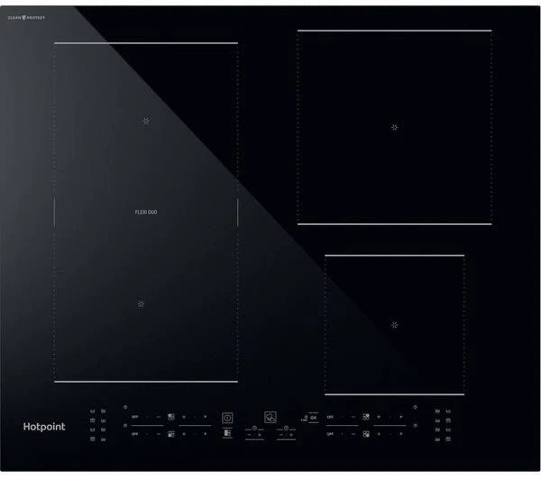 Hotpoint TB 2560C CPBF 59cm 4 Zone Induction Hob in Black stock photo