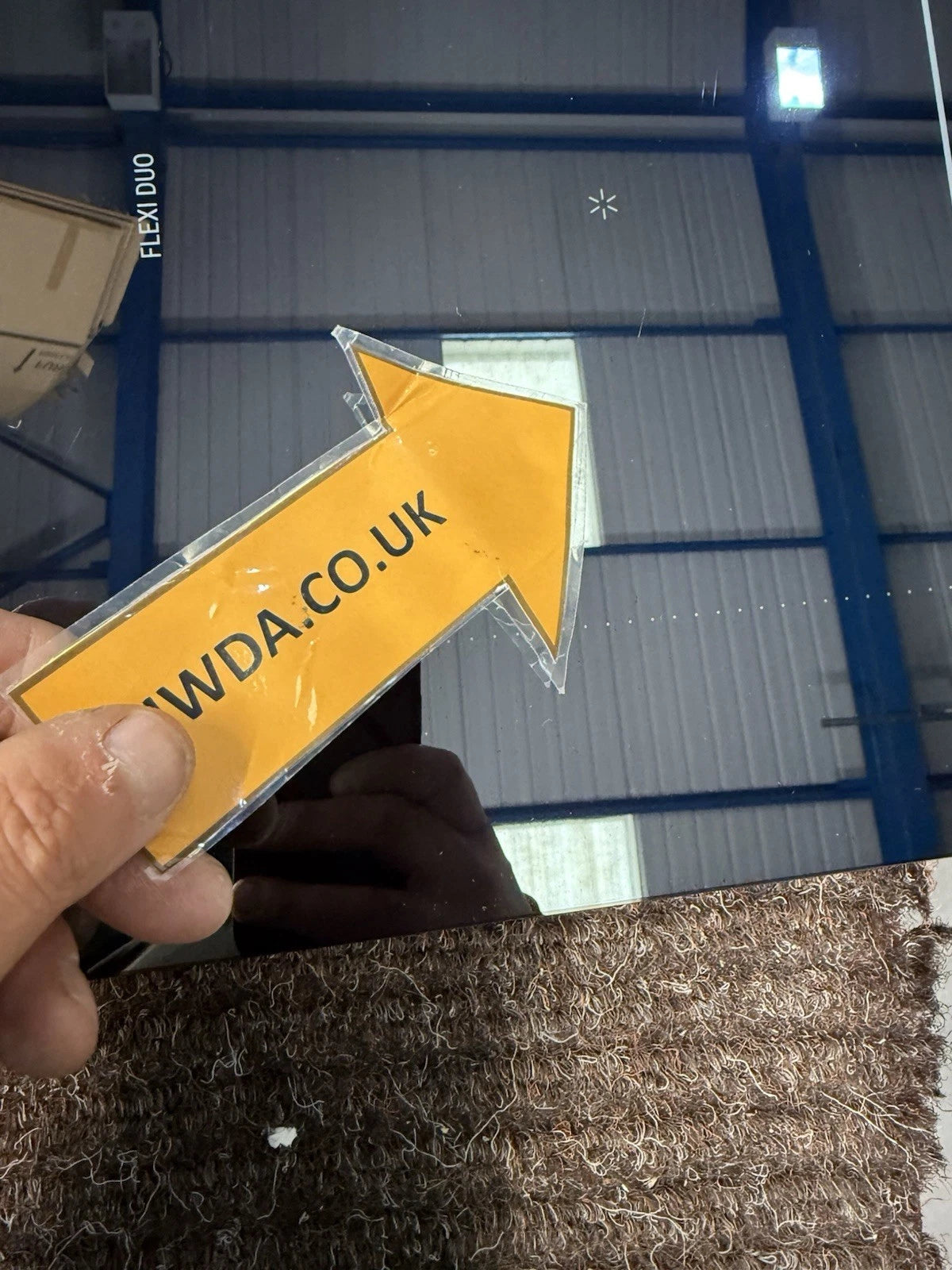 Hotpoint TB 2560C CPBF 59cm 4 Zone Induction Hob in Black with tiny blemish on the mirrored glass cermamic