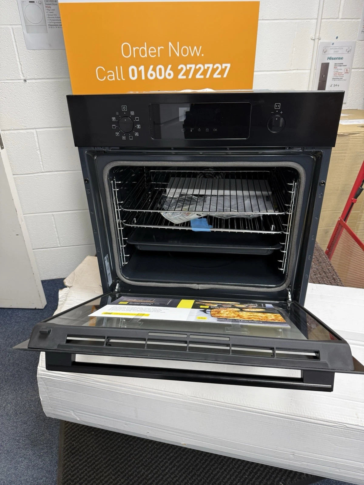 Zanussi ZOPNX6KN (22) Electric Single Oven with Pyrolytic Self Cleaning in Black - A+ Rated - HW181822