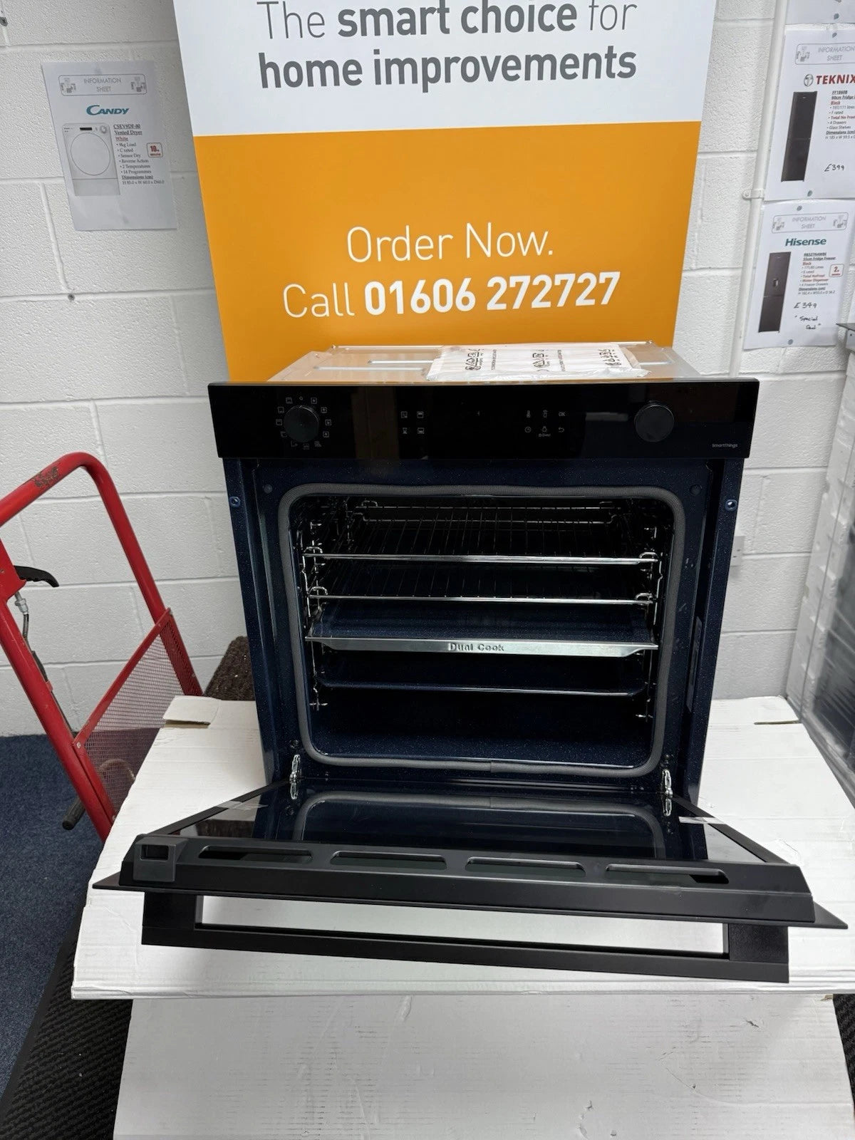 Samsung Series 4 NV7B44205AK/U4 (47) Dual Cook Electric Built-in Smart Oven in Clean Black A+ Rated - HW181647