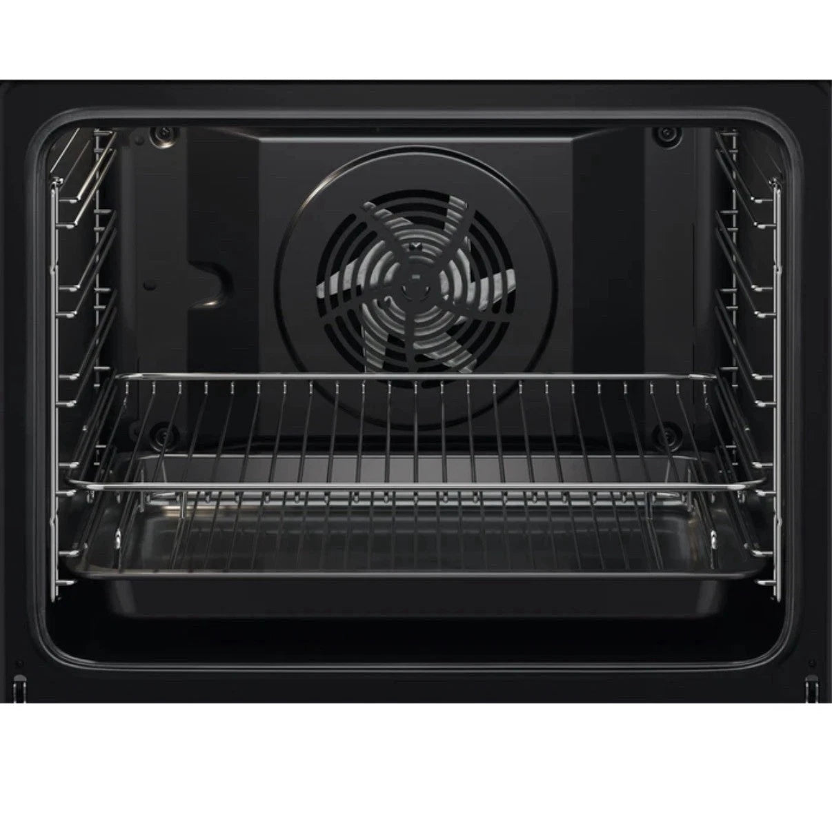 Zanussi ZOPNX6KN (22) Electric Single Oven with Pyrolytic Self Cleaning in Black - A+ Rated - HW181822