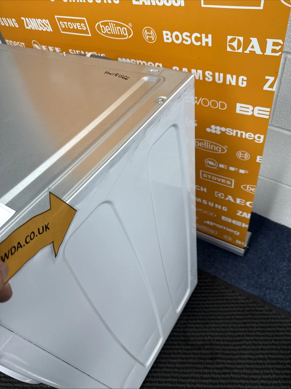 Candy CBD 485D2E/1-80 8KG+5KG Integrated Washer Dryer in White - (Graded) - HW181566