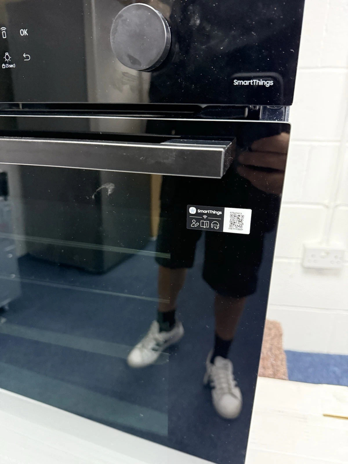 Samsung Series 4 NV7B44205AK/U4 (49) Dual Cook Electric Built-in Smart Oven in Clean Black - A+ Rated - (Blemished) - HW181549