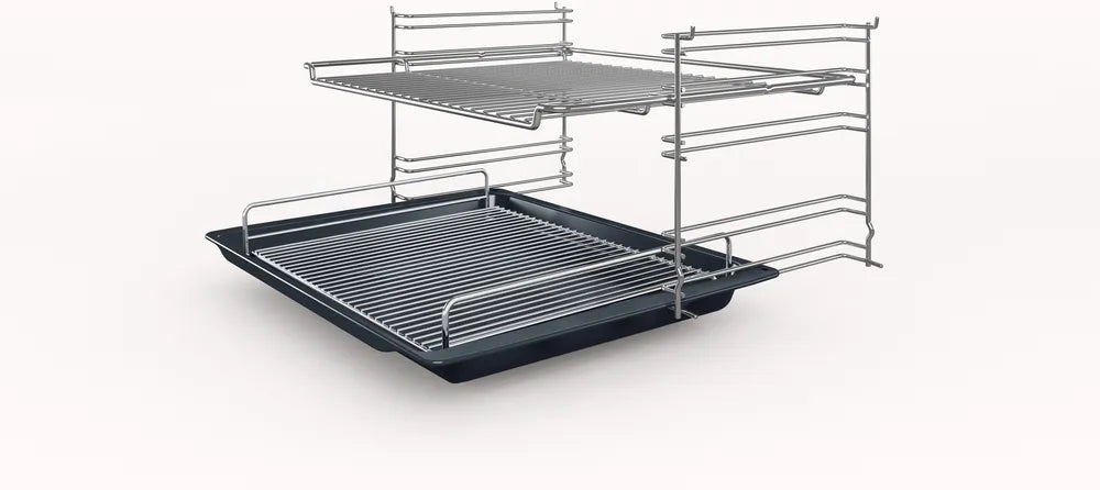 Bosch Series 2 HHF113BA0B (71) Built-In Electric Single Oven in Black with 13 Amp Plug - A Rated - HW181771