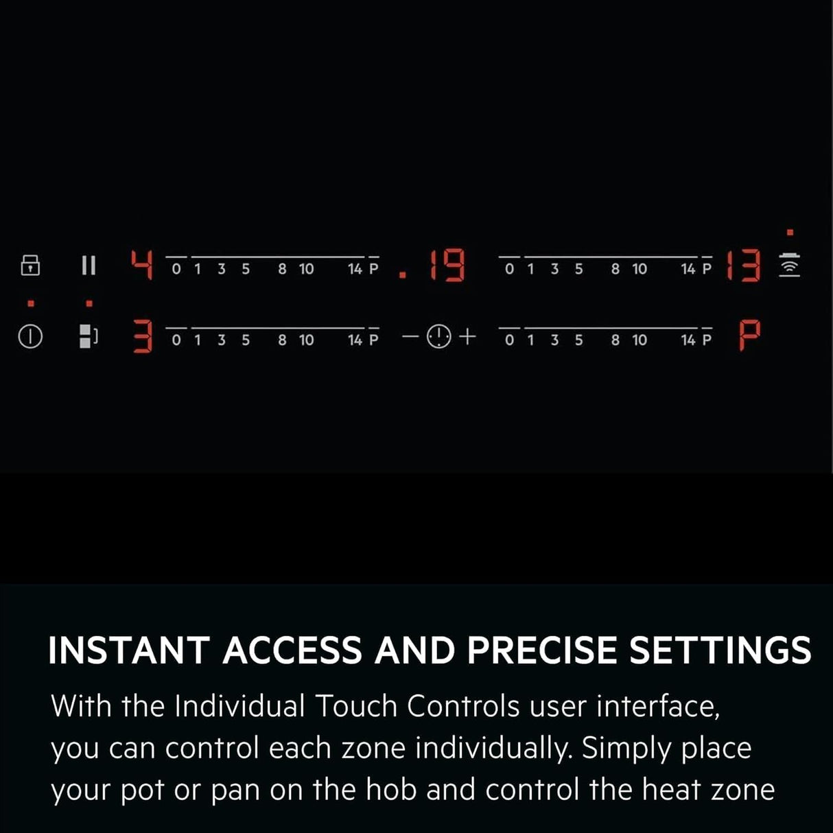 AEG IKB64301FB (627) 3000 Series 59cm 4 Zone Induction Hob - (Tatty Box) - HW181627