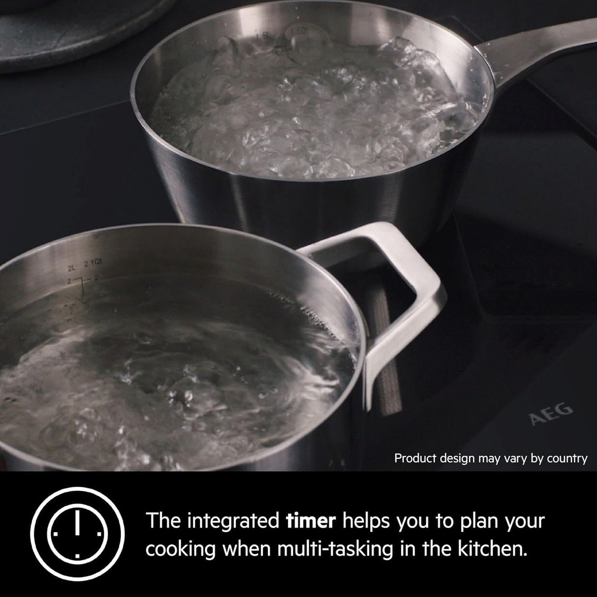 AEG IKB64301FB (627) 3000 Series 59cm 4 Zone Induction Hob - (Tatty Box) - HW181627