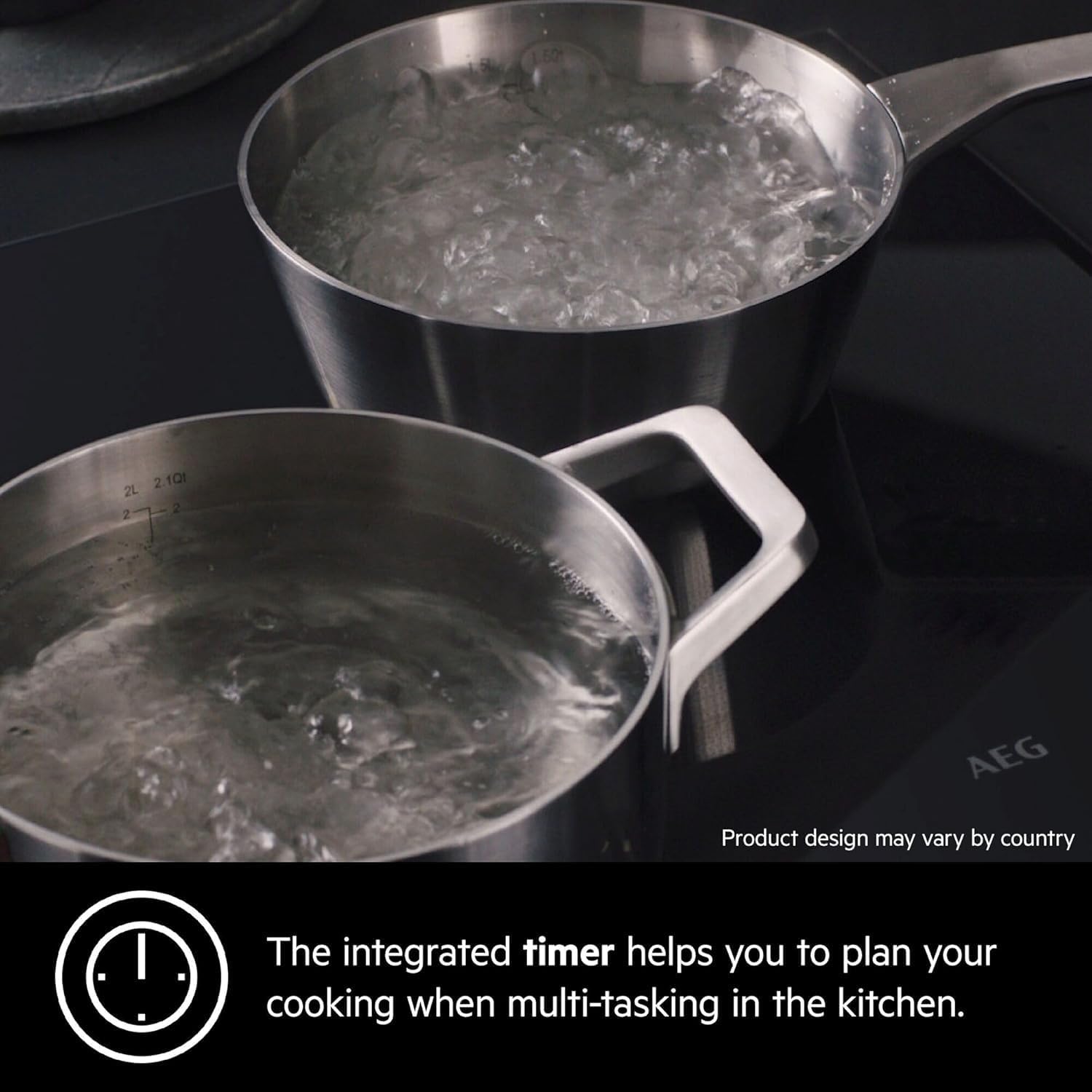 AEG IKB64301FB (627) 3000 Series 59cm 4 Zone Induction Hob - (Tatty Box) - HW181627