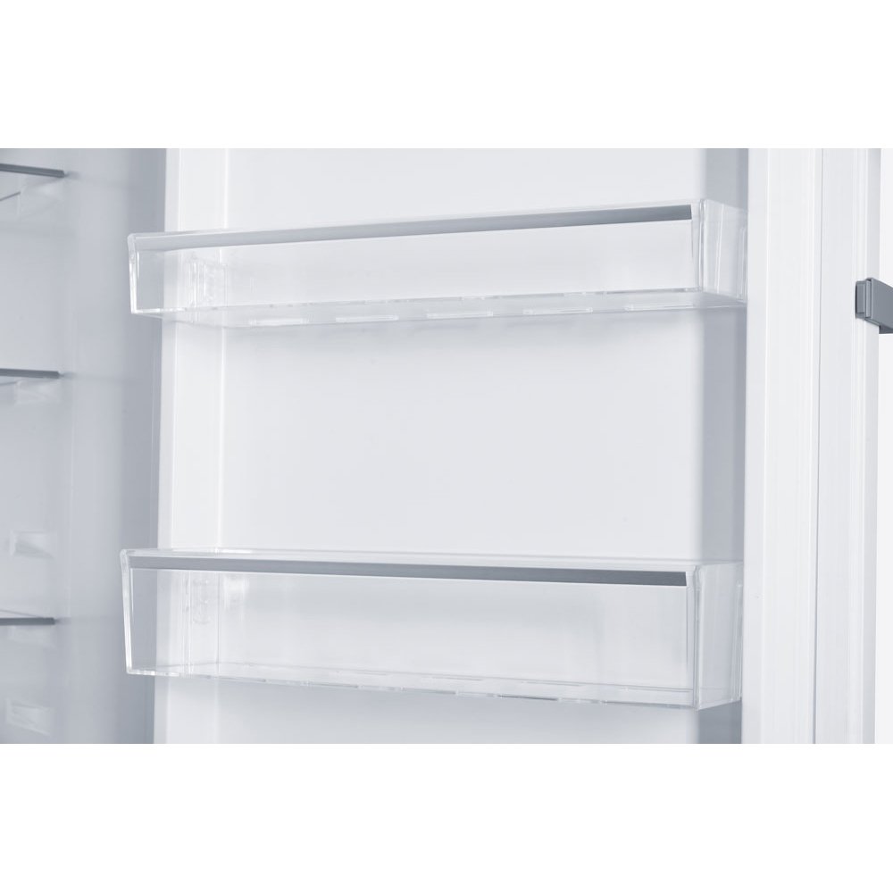 Teknix T60L2W 359 Litres Single Door Tall Larder Fridge in White