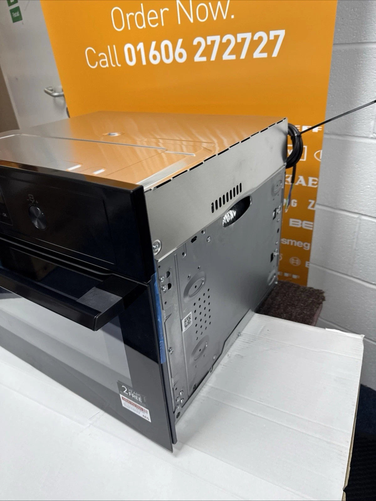 AEG KMX365060B (59) Built-In Combination Microwave Oven in Black - HW181659