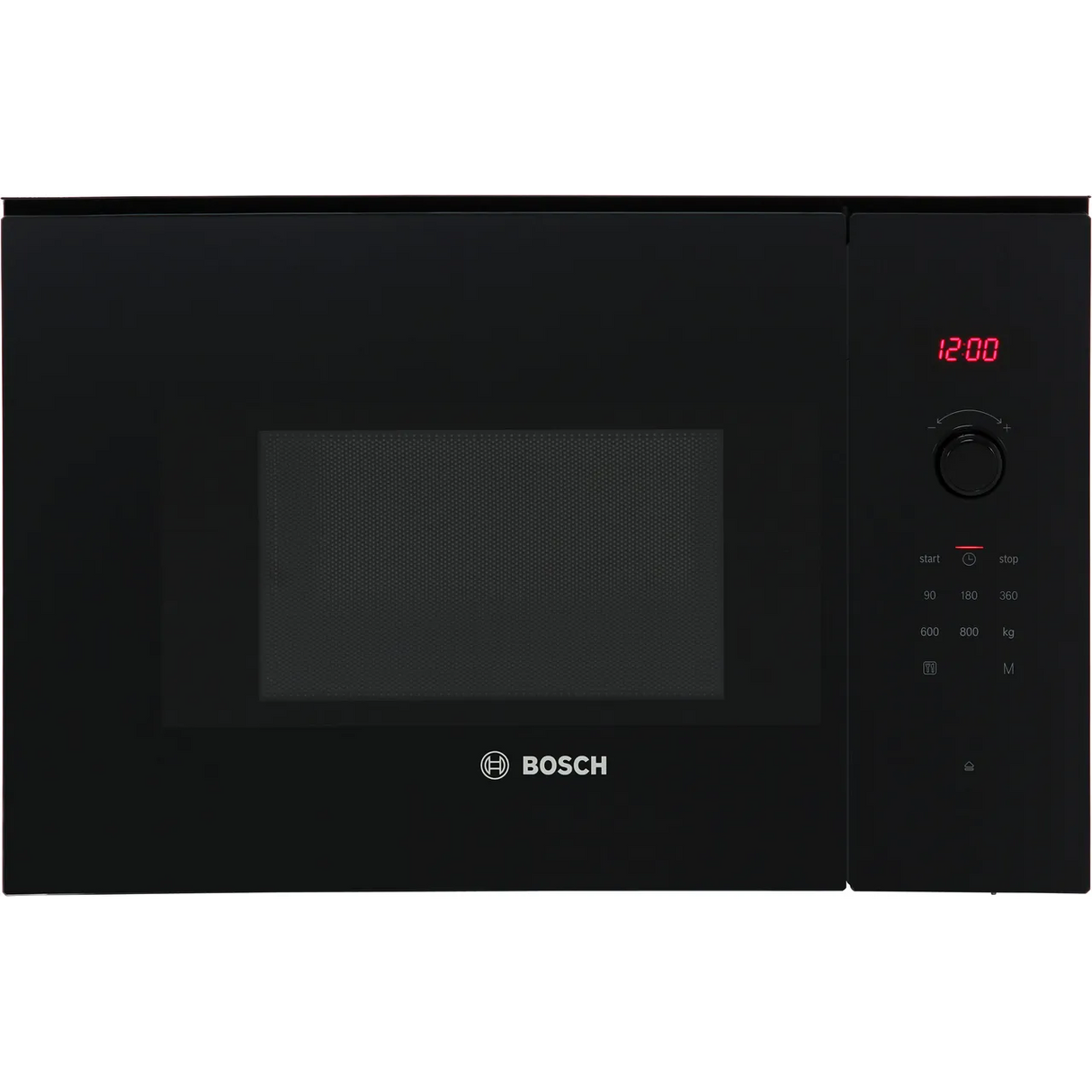 Bosch Series 4 BFL523MB0B 20 Litre 38cm High Built-in Small Microwave Oven in Black - (Tatty Box) - HW181710