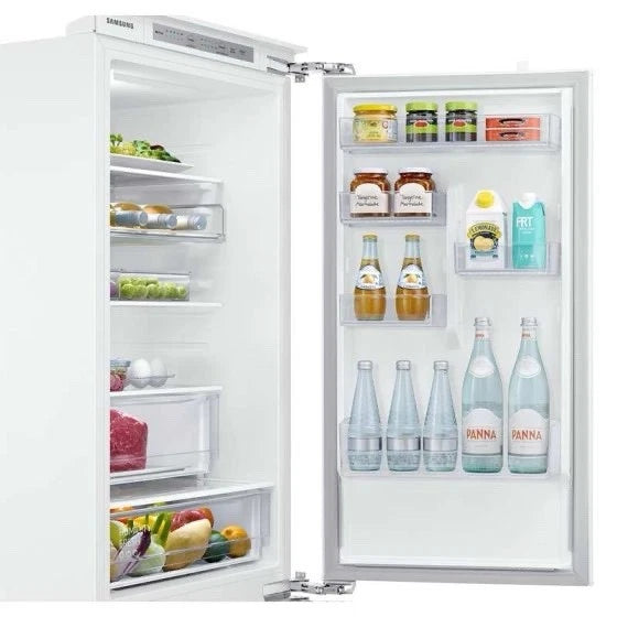 Samsung BRB26615EWW (41) 54cm Built In Fixed Hinge 70/30 Fridge Freezer with SpaceMax™ Technology in White - HW181541