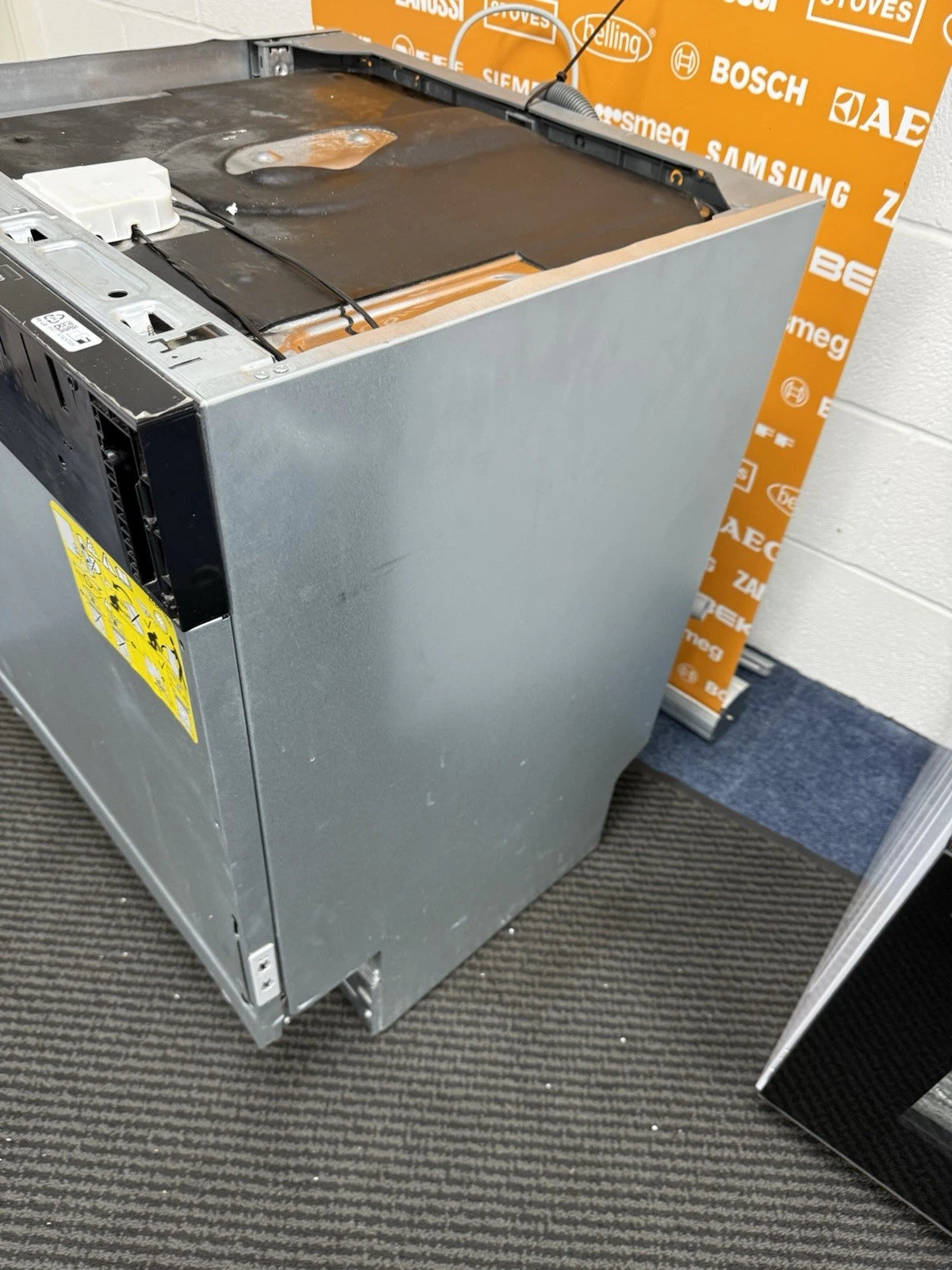 AEG FSB42607Z (04) Air Dry 3000 Fully Integrated Built In Dishwasher - Black Control Panel with Sliding Door Fixing Kit - HW181804