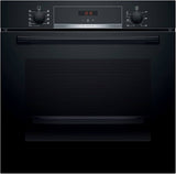 Bosch HBS534BB0B Electric Single Built In Oven in Black stock photo front