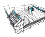 Candy CI6C4F1PMA-80 Rapido Fully Integrated Dishwasher with Top Cutlery Tray, C Rated top basket