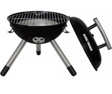 ‎GFPTBBQ1401B Portable Lightweight Charcoal BBQ 34 Cm Compact round with Air Vent
