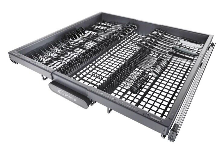 Candy CI6C4F1PMA-80 Rapido Fully Integrated Dishwasher with Top Cutlery Tray, C Rated Top cutlery tray