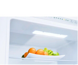 Teknix BITH70FF 70/30 Integrated Fridge Freezer with Total No Frost - 246 Litres - E Rated stock photo LED lighting