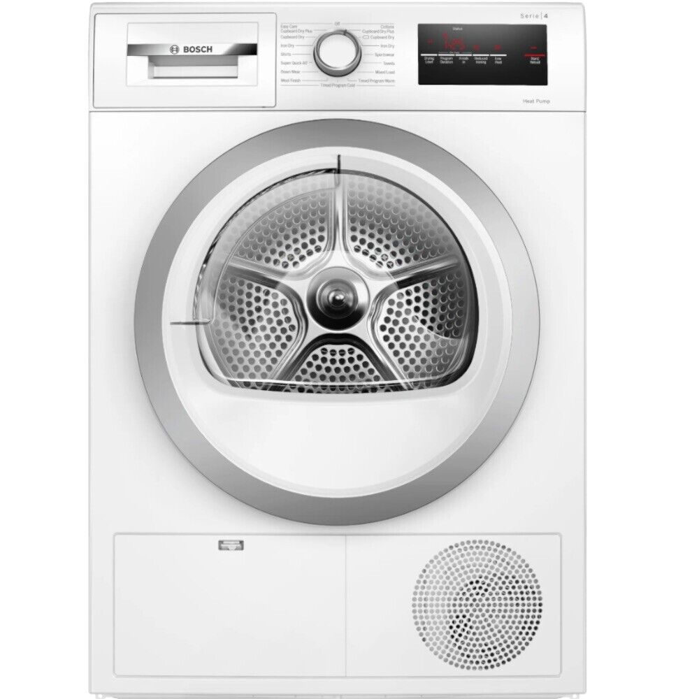 Bosch Series 4 WTH85222GB 8KG Heat Pump Tumble Dryer in White - A++ Rated - Refurbished