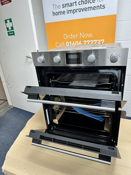 Hisense BID75211XUK Double Built Under Electric Oven Stainless Steel HW181733