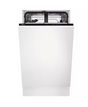 AEG FSX51407Z Series 5000 AirDry 45cm Integrated Slimline Dishwasher with Black Control Panel, F Rated Stock Photo