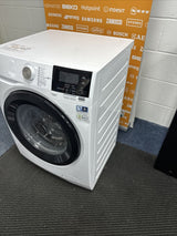 AEG 7000 ProSteam® LWR7185M4B 8+5KG 1400 Spin Washer Dryer in White - A Rated on Wash - Graded showroom photo right side panel