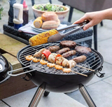 ‎GFPTBBQ1401B Portable Lightweight Charcoal BBQ 34 Cm Compact round with Air Vent