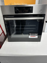 AEG BES355010M 6000 Series SteamBake Electric Single Oven - Stainless Steel - A Rated showroom photo front 