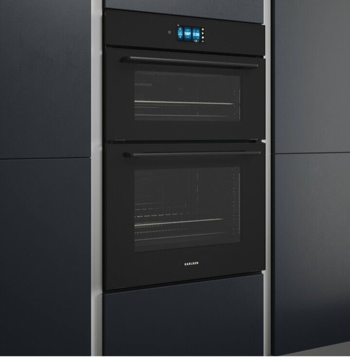 Karlson TFTDOVBK Built in Double Oven in Black with Touch Control (Blemished)