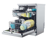 Candy CF5C7F0X-80 15 Place Settings Smart Freestanding Dishwasher in Stainless Steel